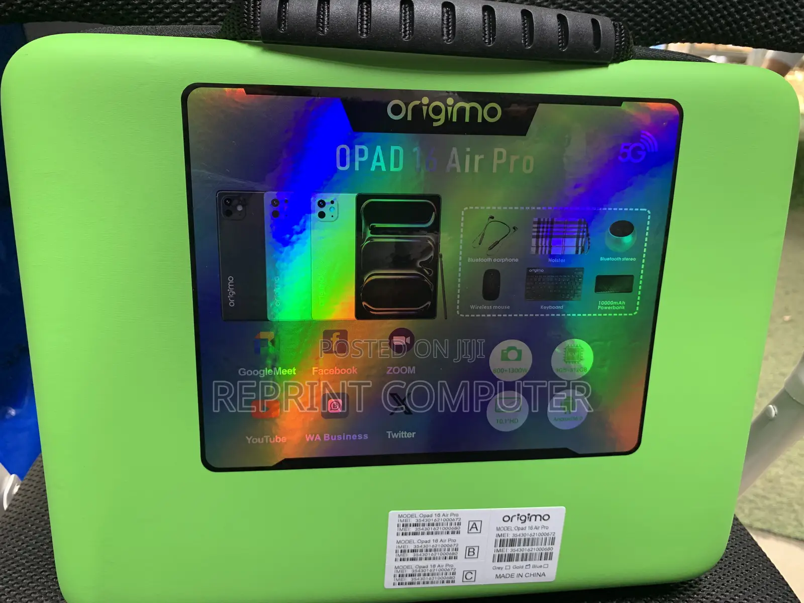 New Origimo Opad 16 Air Pro 512 GB Gray