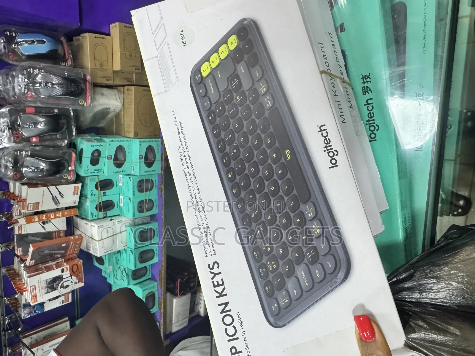 Logitech Pop Keys Wireless Mechanical Keyboard