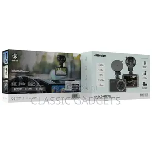 Green Lion Dash Cam Pro Front and Rear - Black