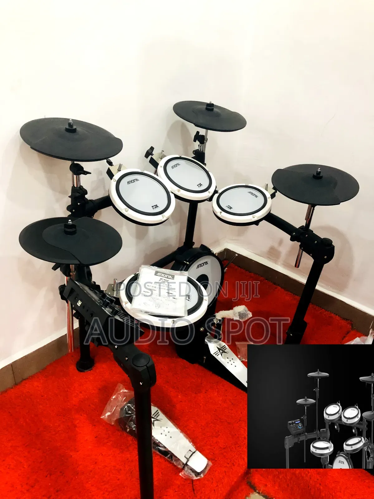 Aroma Tdx-25ii All-mesh 5+4 Professional Electronic Drums