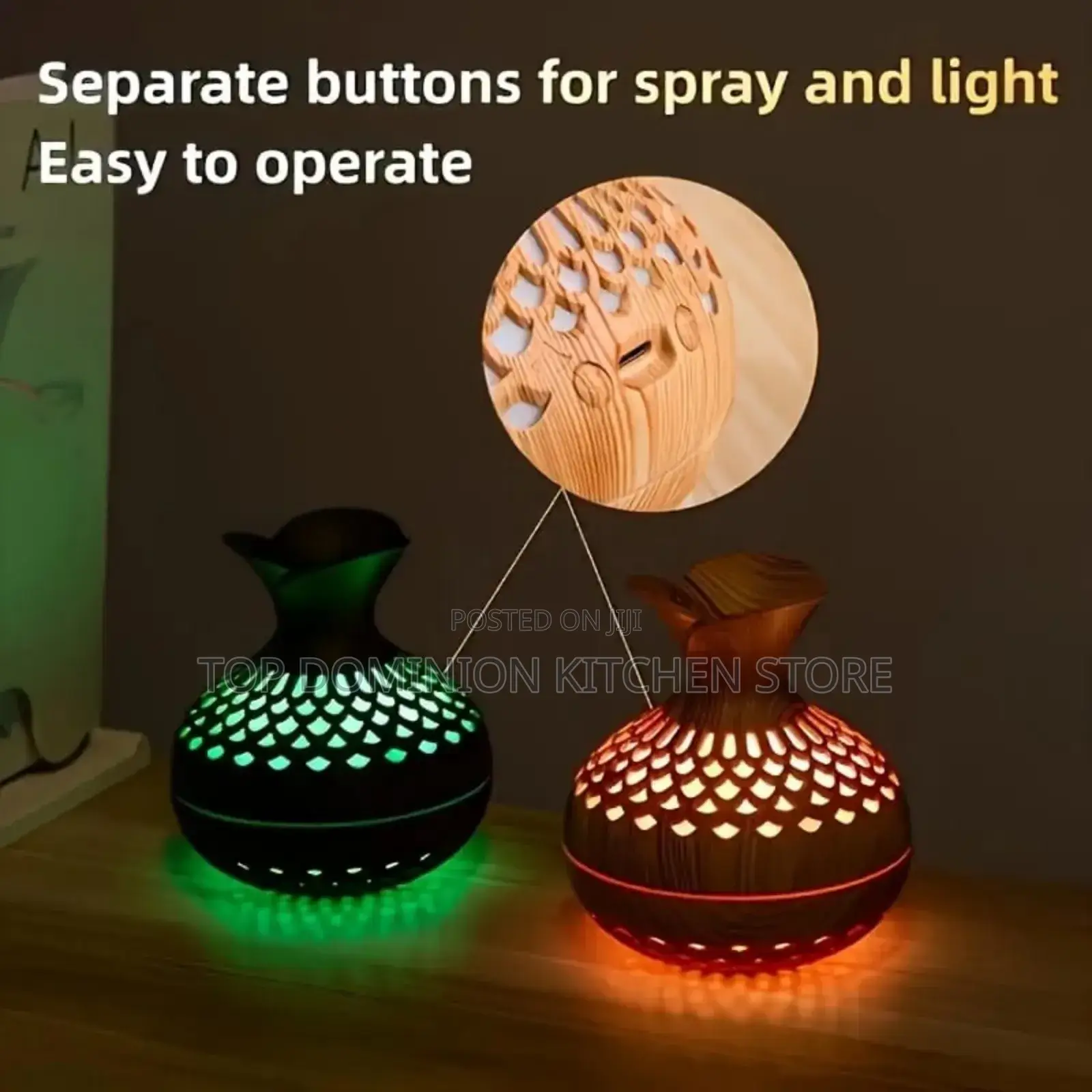 Flower Humidifier Light