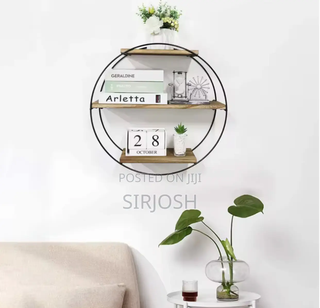 Circular Wall Rack