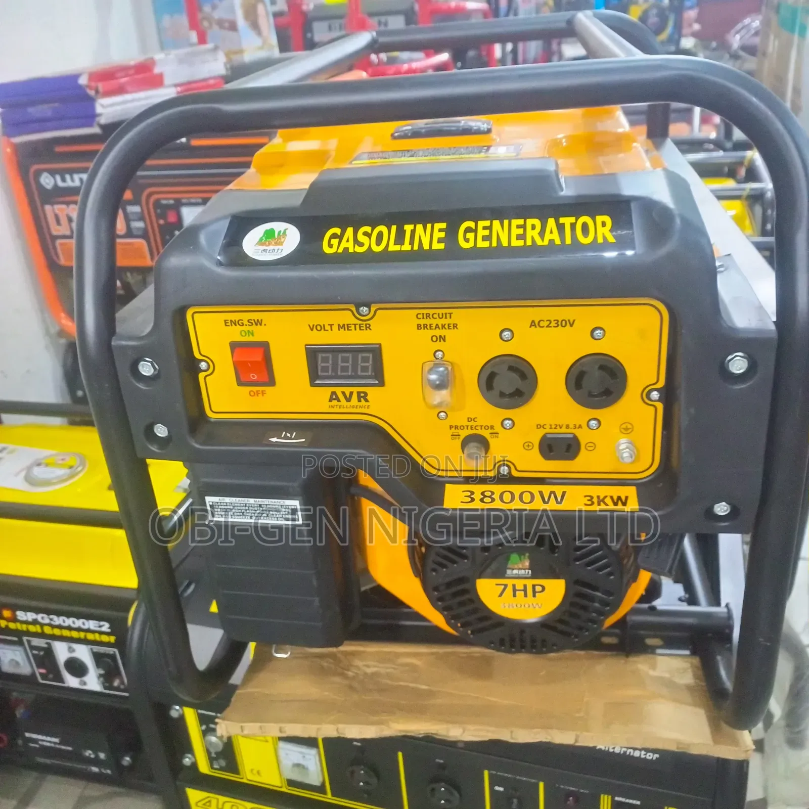 Obi Generator Sunhoo Power Generator Sh3800w, A 3kva Set - Obi-gen Nigeria Ltd Price ...