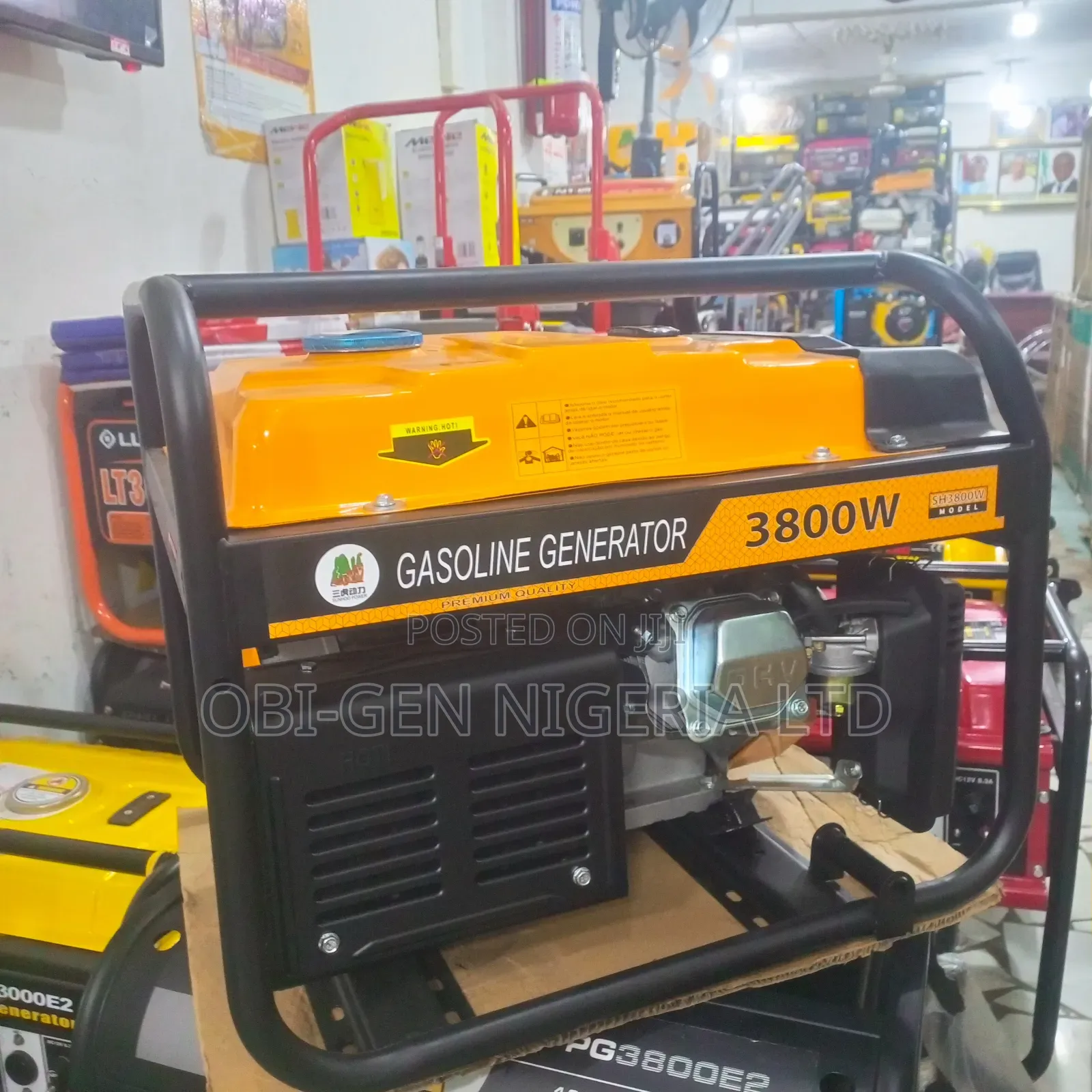 Obi Generator Sunhoo Power Generator Sh3800w, A 3kva Set for sale - Obi-gen Nigeria ...