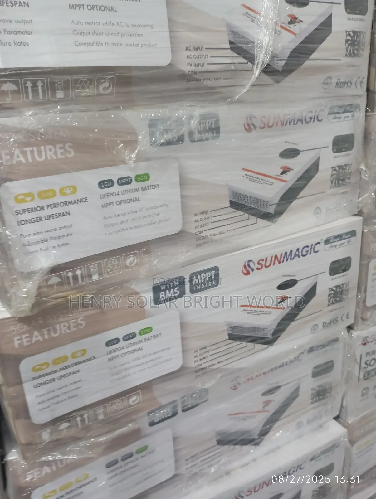 Sunmagic 5.5kva 24v Tranformer Based Hibrid Inverter