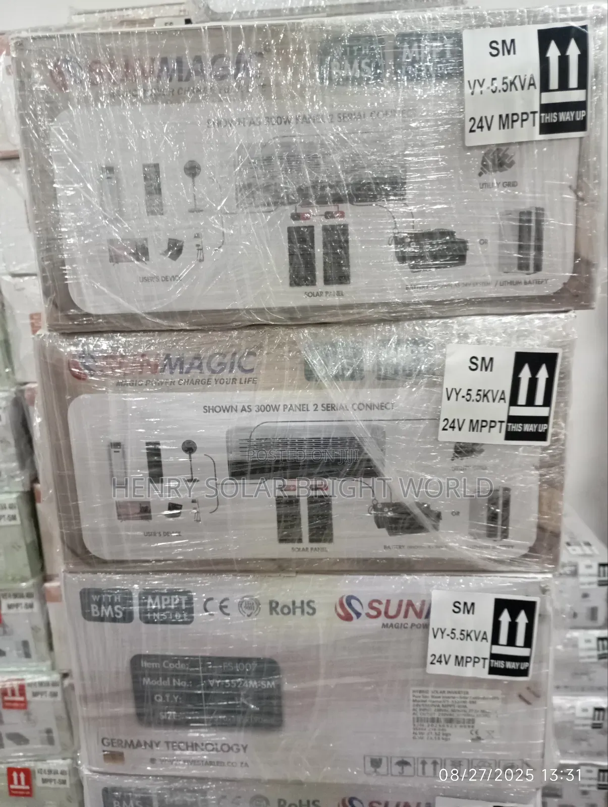 Sunmagic 5.5kva 24v Tranformer Based Hibrid Inverter