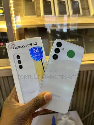 New Samsung Galaxy A25 256 GB White