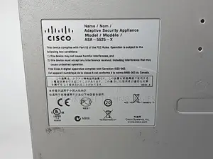 Cisco Asa 5525-X V02 Firewall Security Appliance W/VPN License