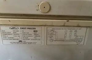 White Freezer
