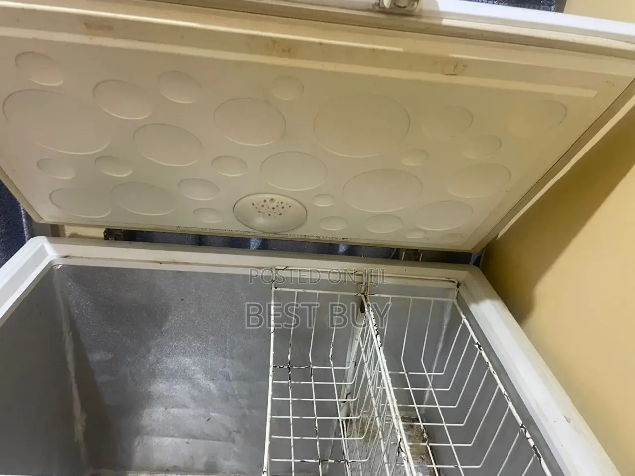 White Freezer