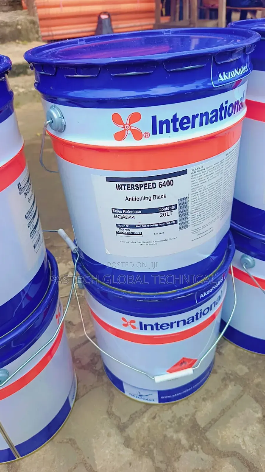 Antifouling Black Interspeed 6400 Paint