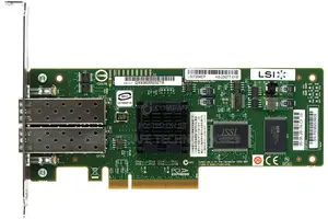 Lsi7204ep Lsi Dual Port 4gb SFP Pci-E Fiber Channel Adapter