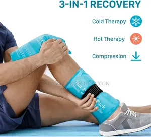 Usa Comfytemp Large Gel Ice Pack for Injuries, 27x37cm Reusable