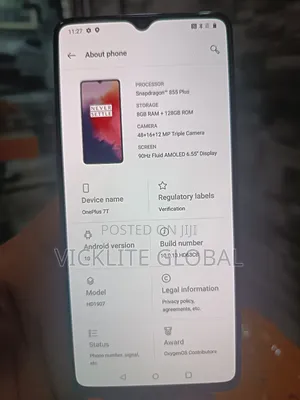 OnePlus 7T 256 GB Bronze