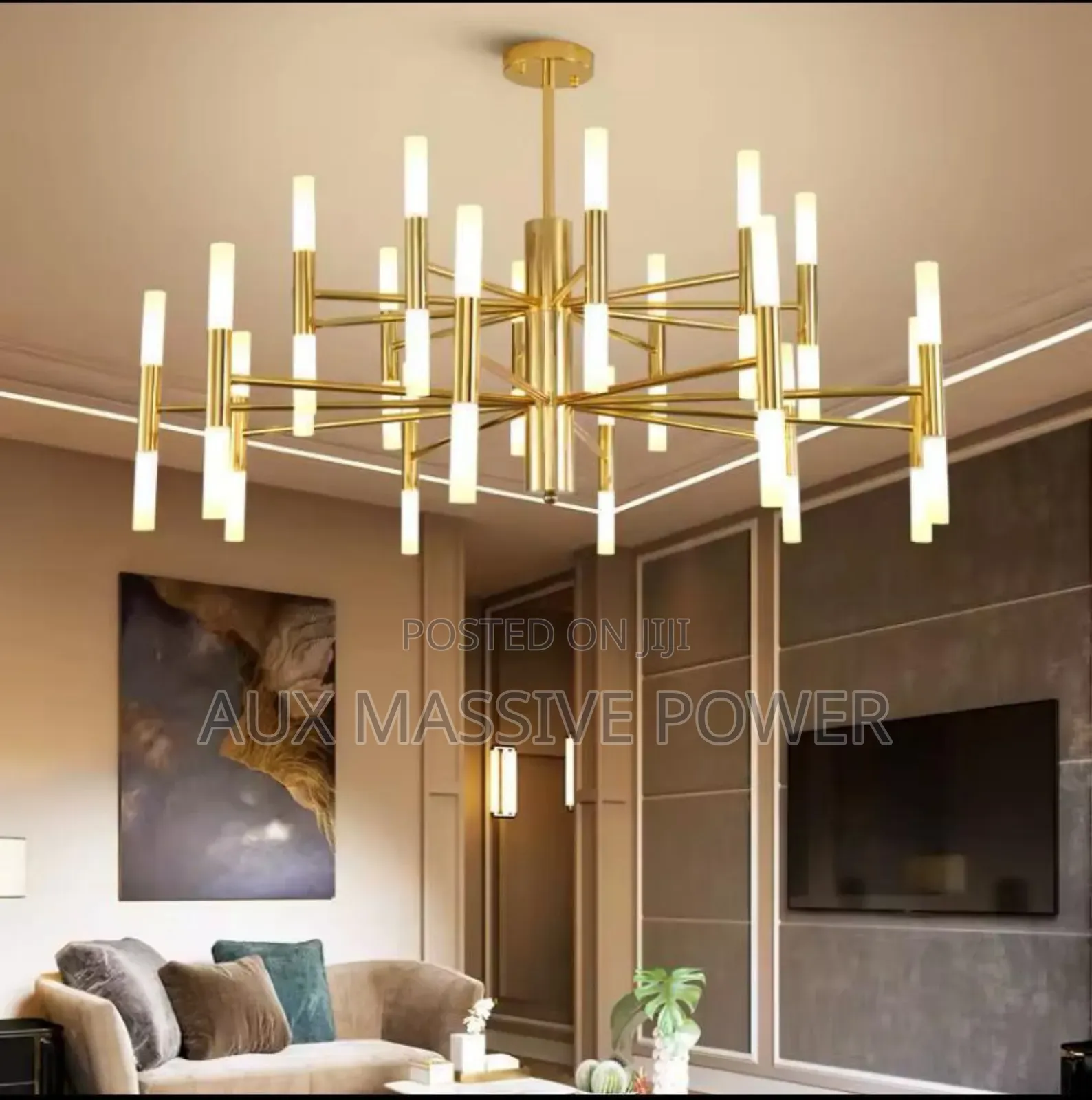 Drum Chandelier