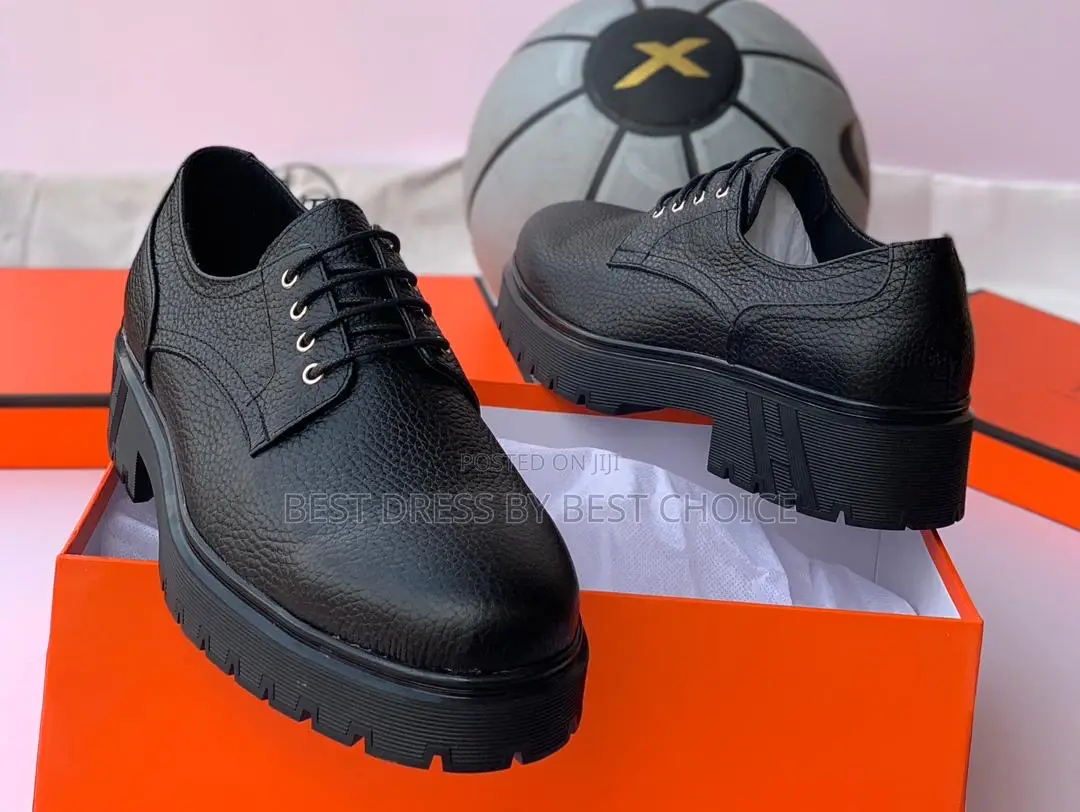 Top Quality Hermes Leather Shoe