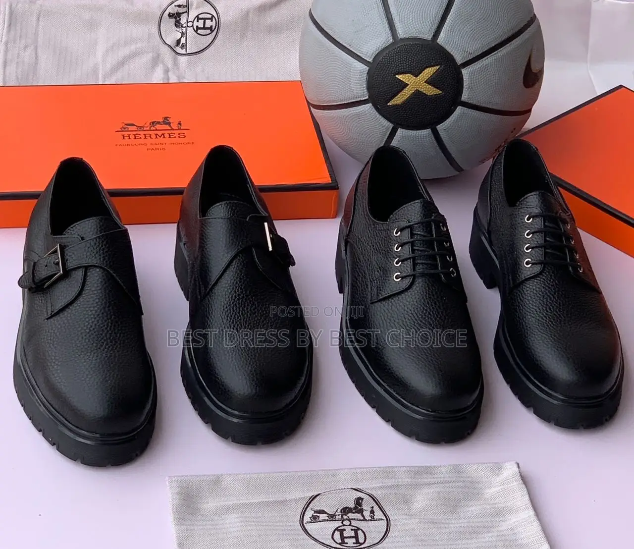 Top Quality Hermes Leather Shoe