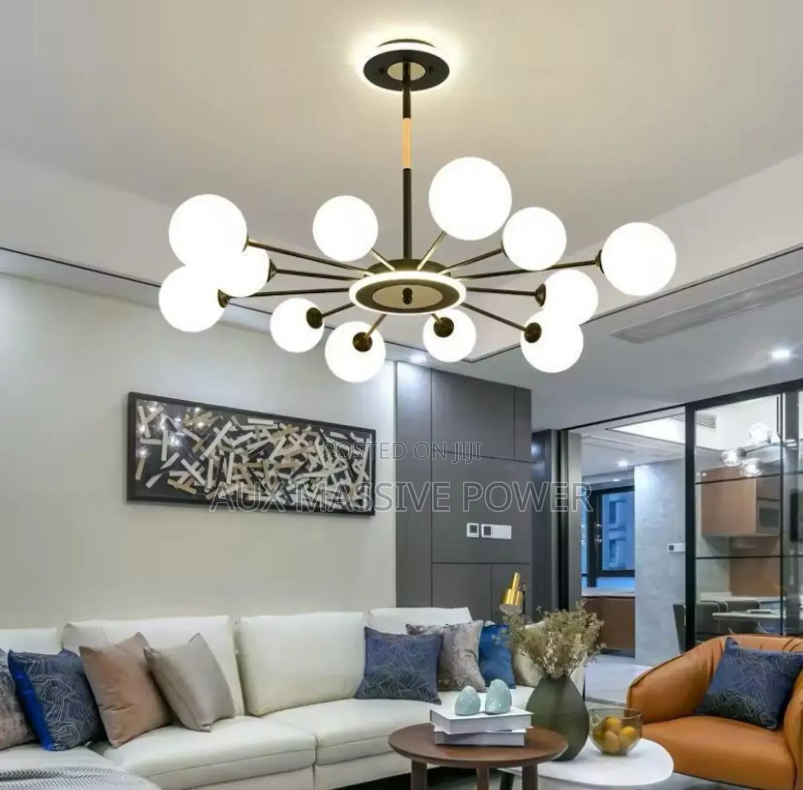 Beaded Chandelier