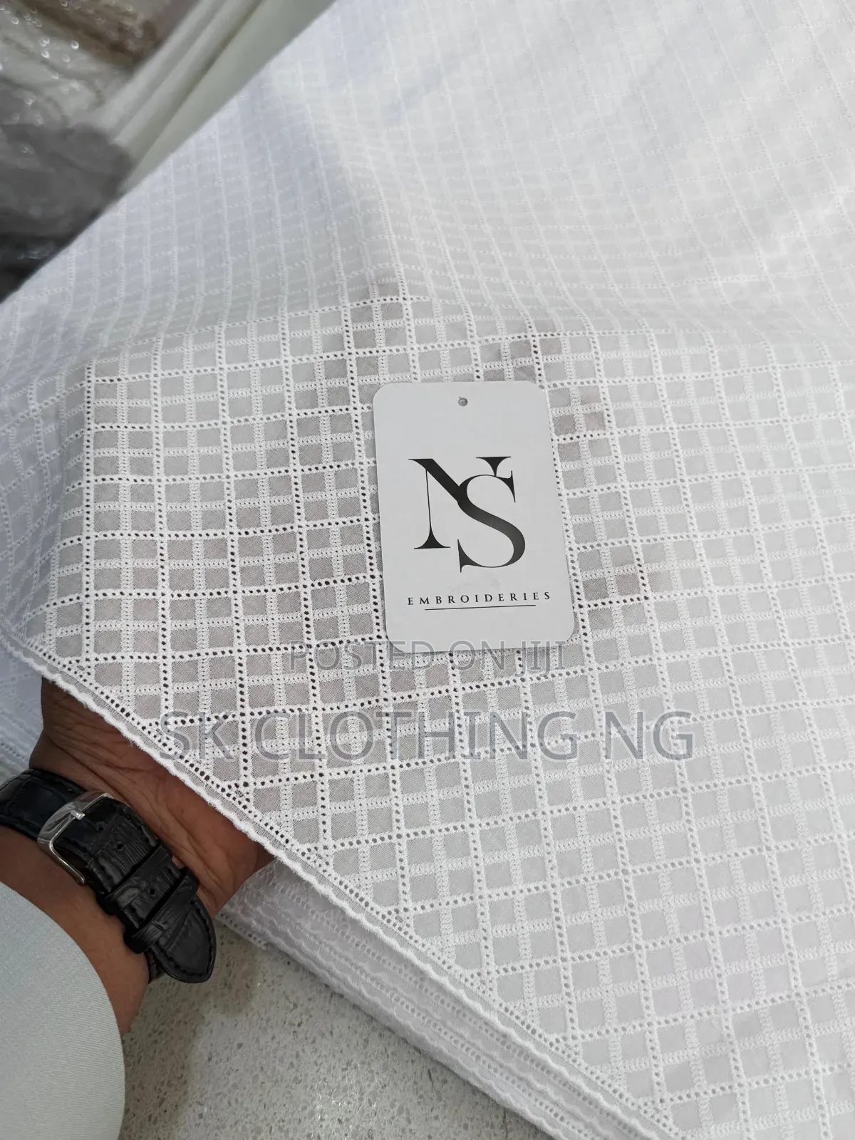 Embroidery Men Lace