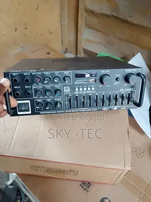 Original Sky-Tec 1800w Bluetooth Usb Fm Radio Table Amplifier
