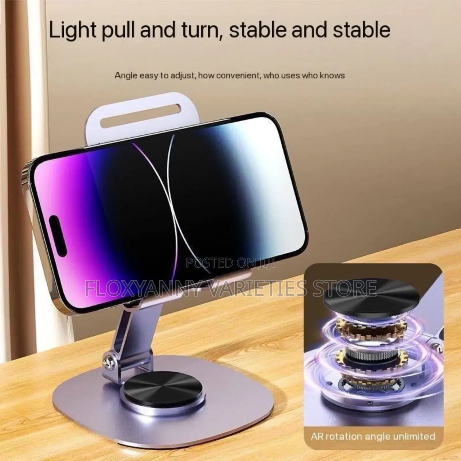 360 Degree Rotating Mini ‘Metal’ Phone Holder