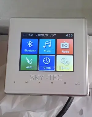 Original Sky-Tec 3inche 100w in Wall Keypad Amplifier Bluetooth,Usb,Fm