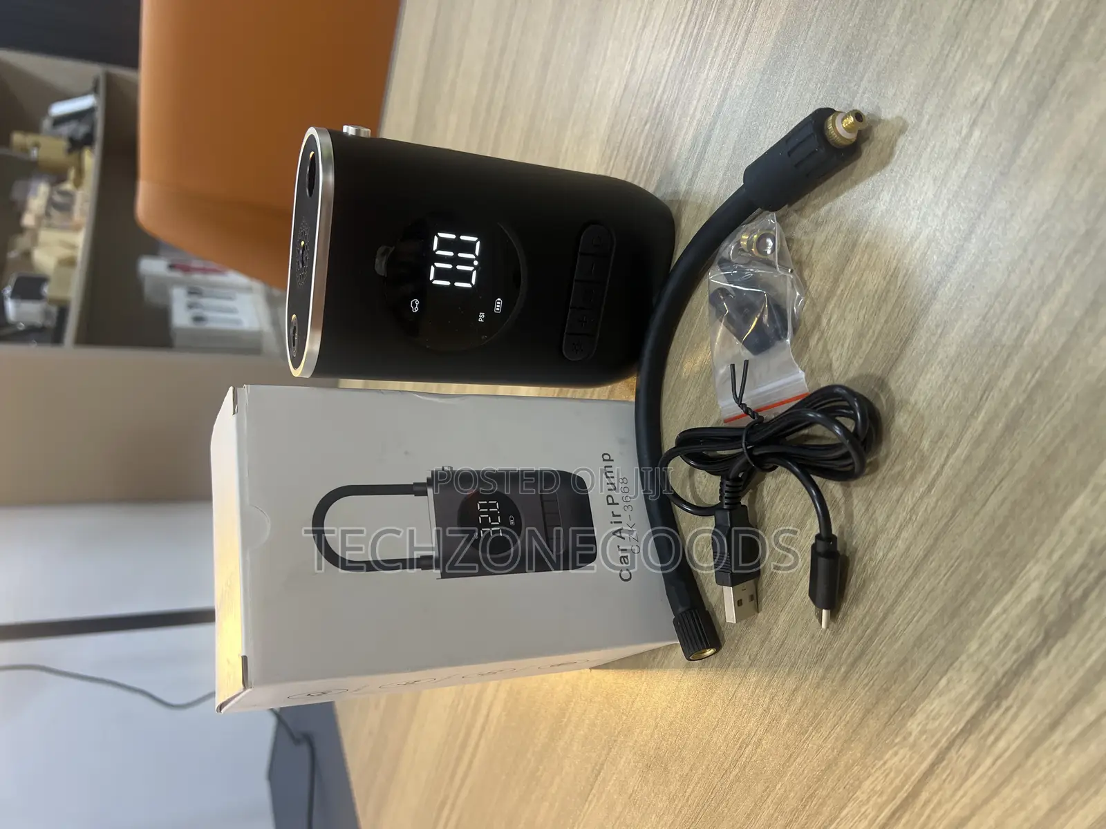 Wireless Rechargeable Tyre Pump