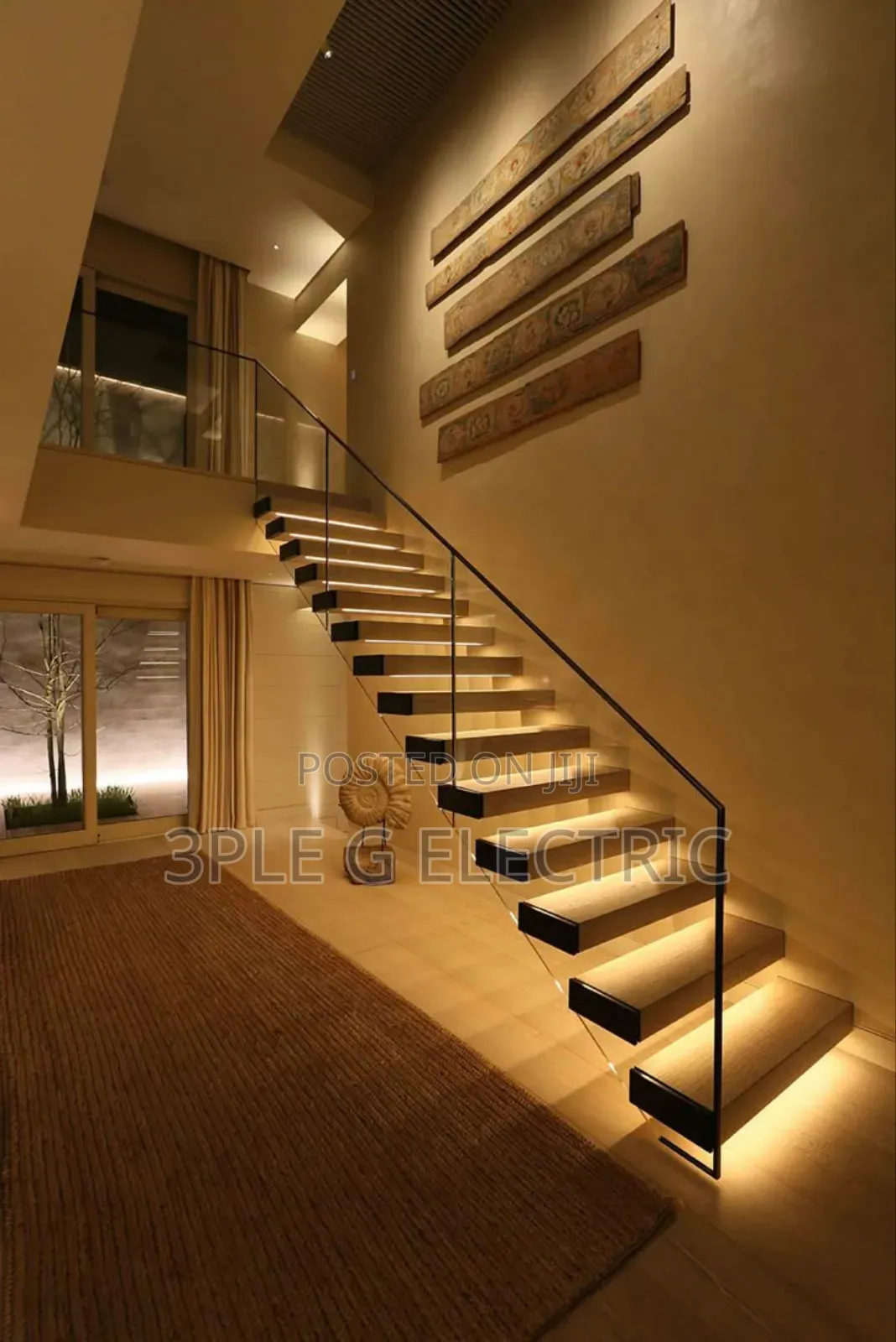 Profile Lighting for Staircase