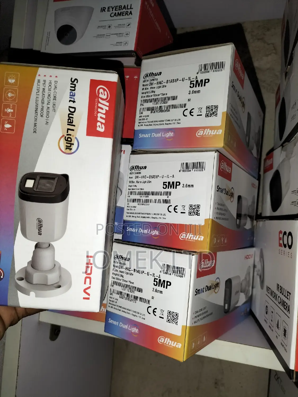 5mp Smart Dual Light Hdcvi Fixed-Focal Bullet Camera