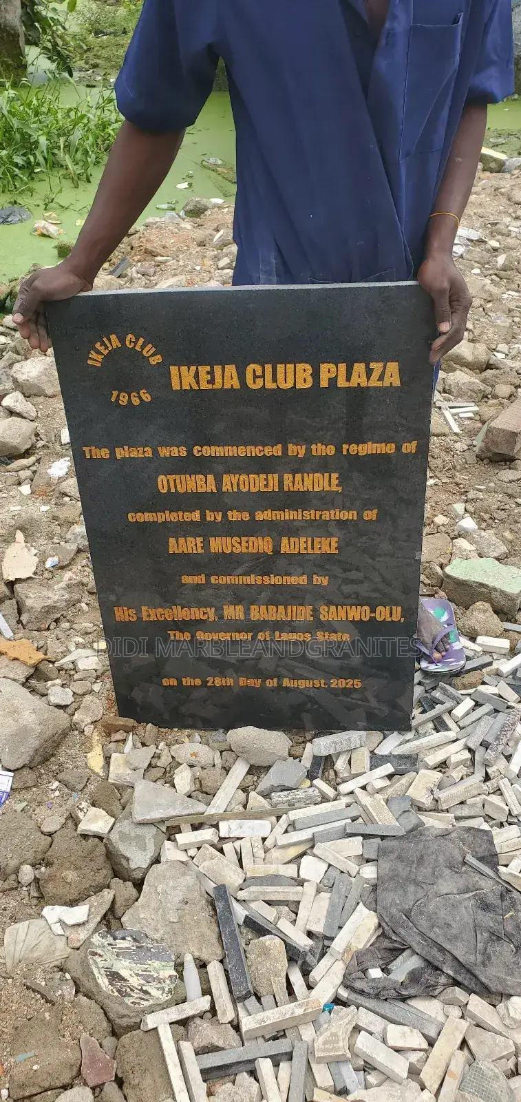 Marble Engraving