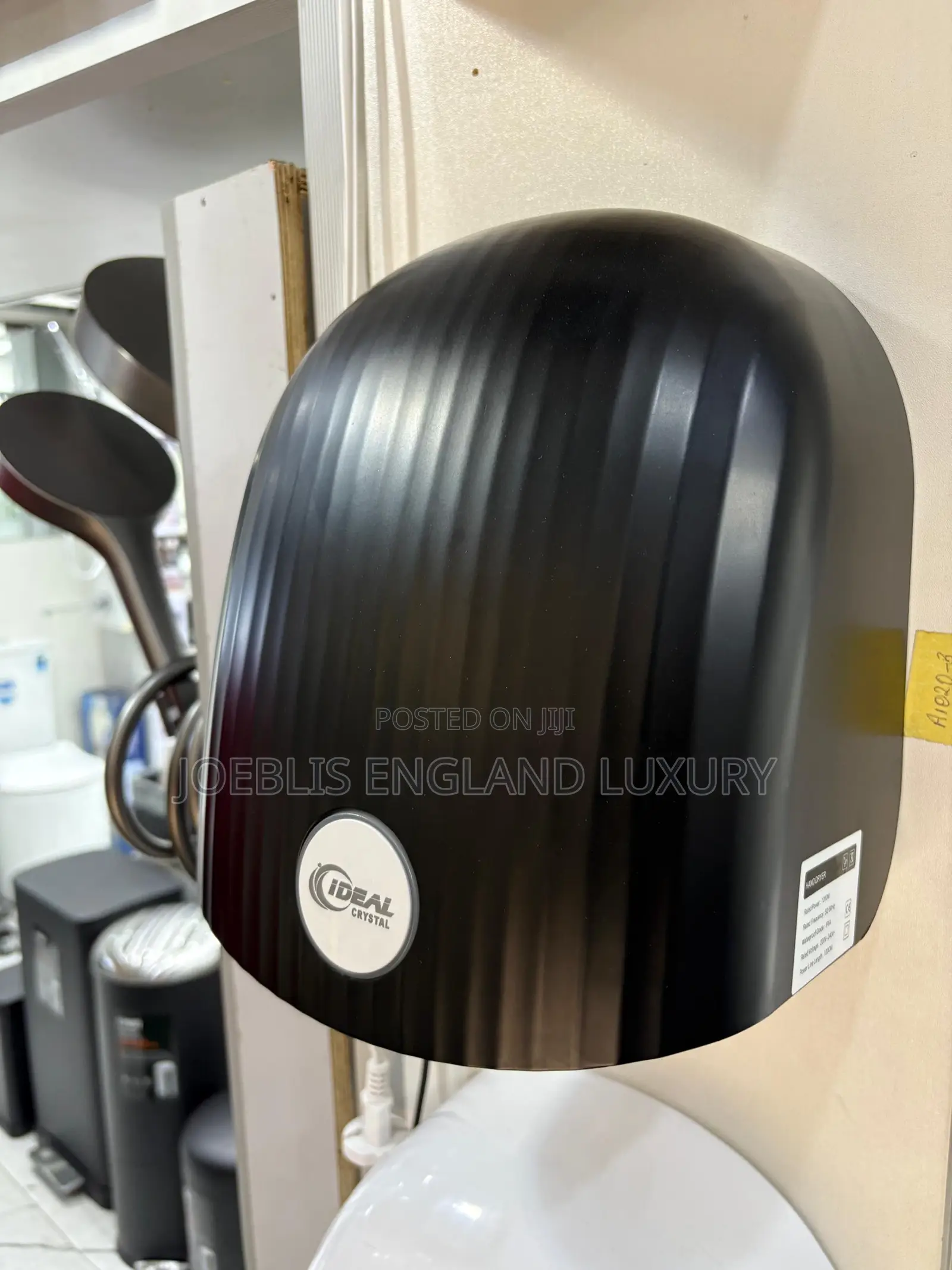 Black Hand Dryer