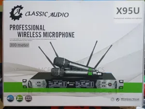 Classic Audio Uhf Wireless Microphone X95u