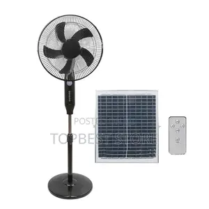 Rechargeable Solar Standing Fan