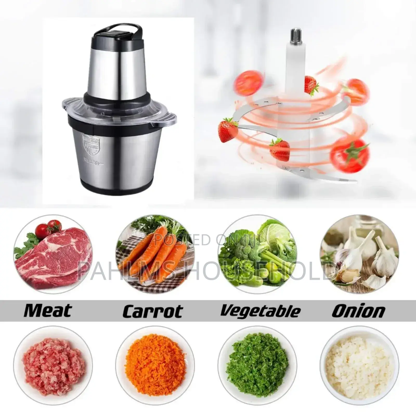 Bosch 5l Food Processor|Yam Pounder|Chopper