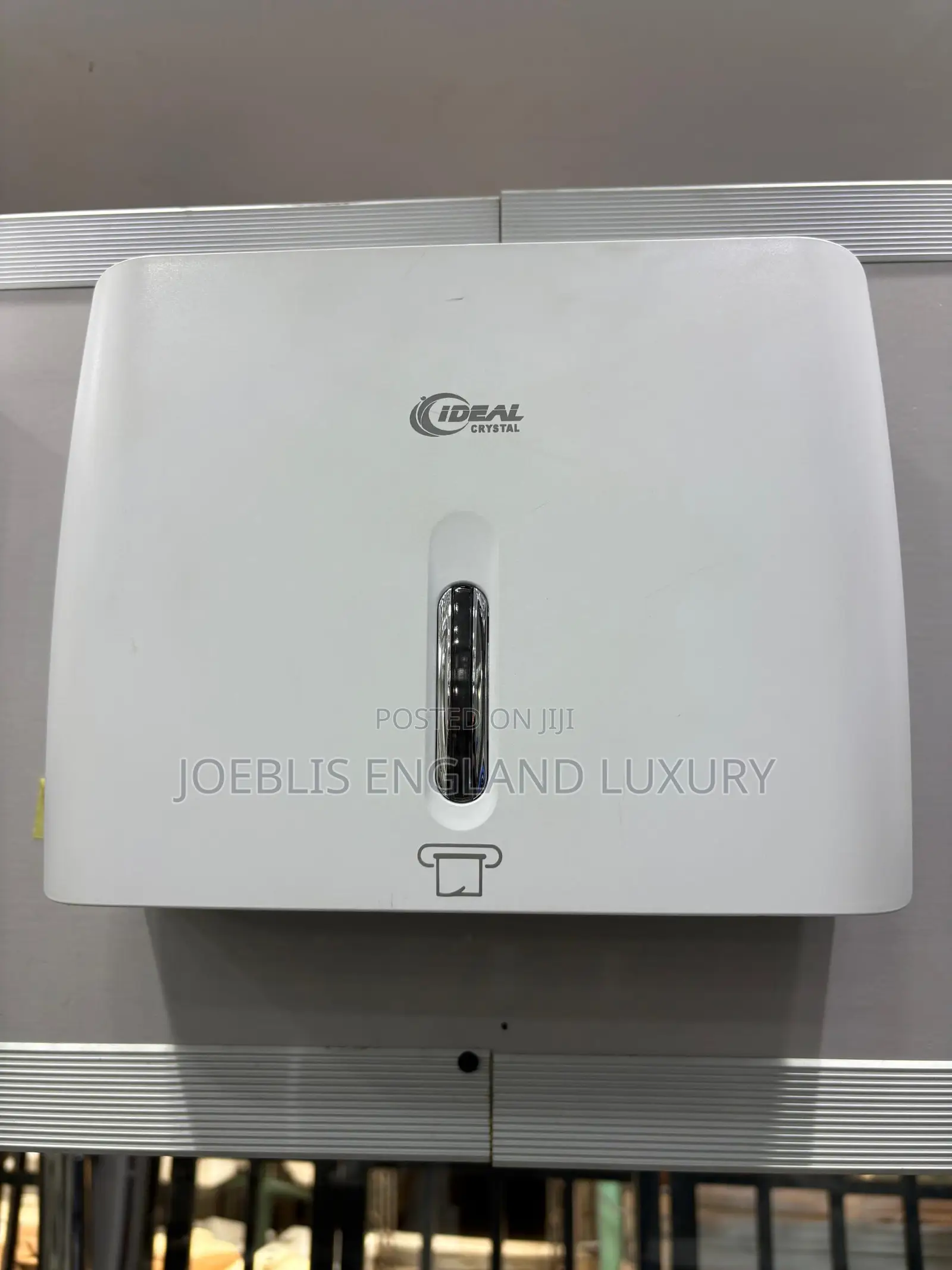 Ideal Crystal Tissue Dispenser White