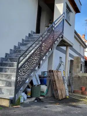 Laser Cut Handrail Iron Pipe