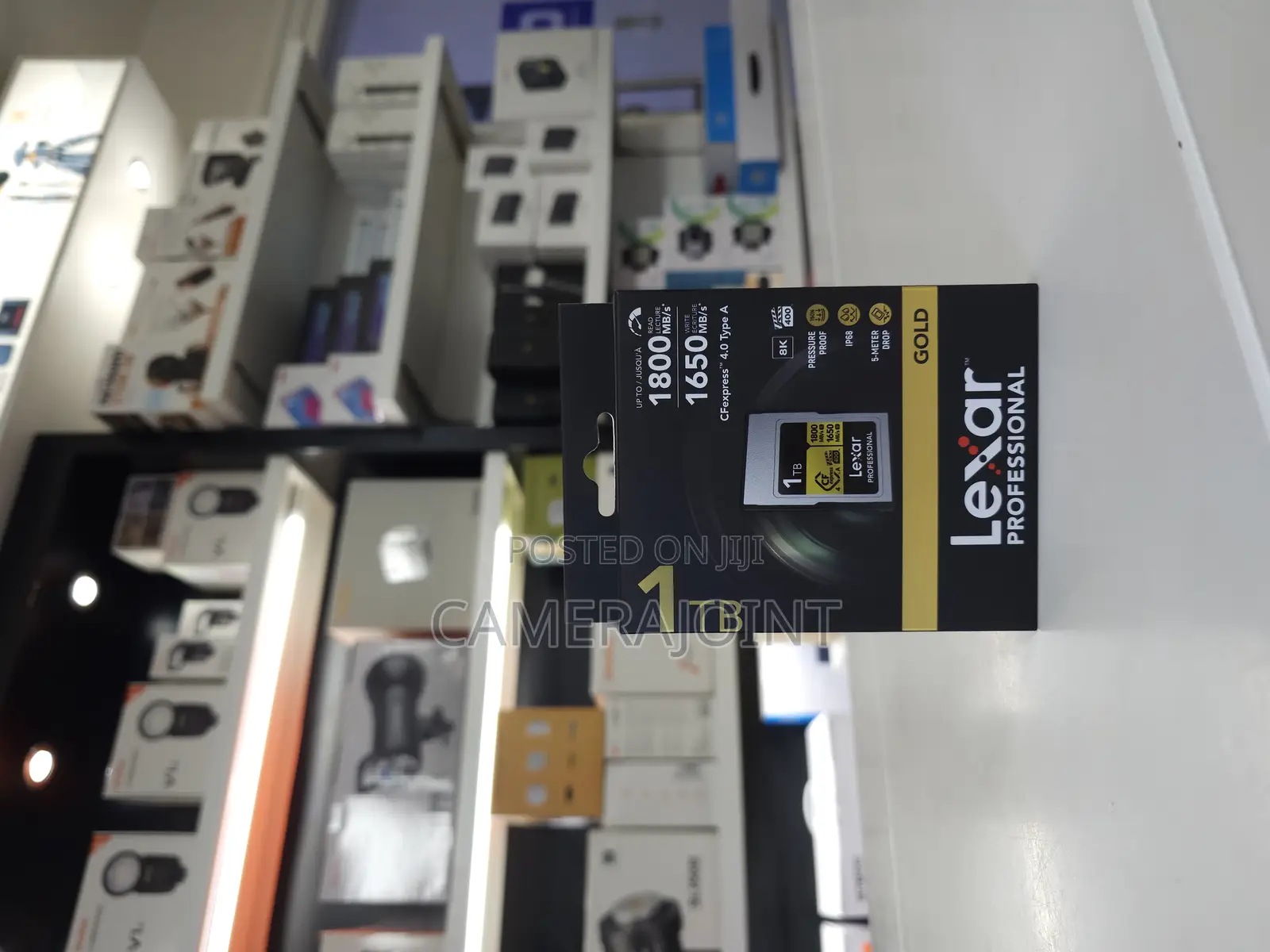Lexar 1tb Professional Gold Cfexpress 4.0 Type a Memory Card