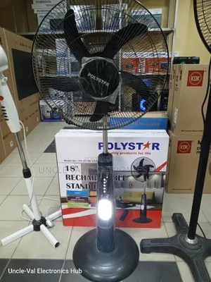 Polystar Rechargeable Fan 18"