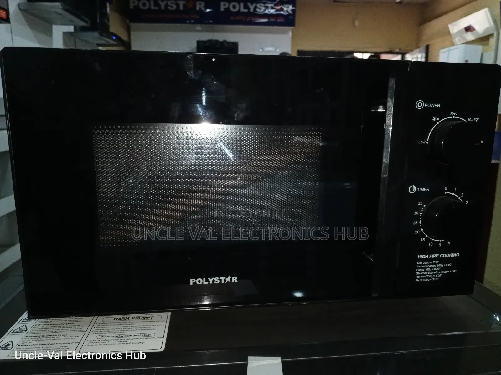 Polystar 20l Microwave Oven