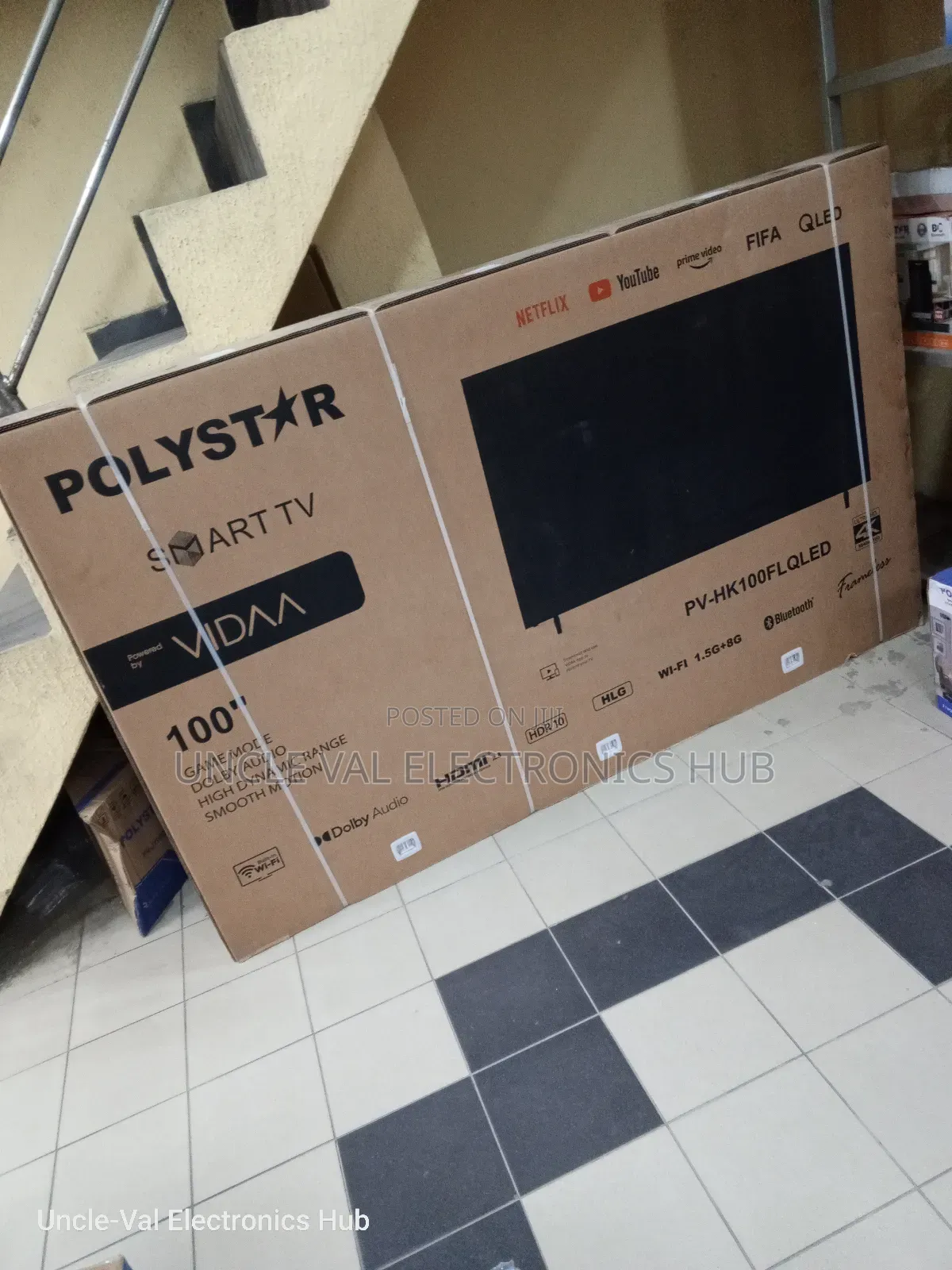 Polystar 100" Smart Qled Tv