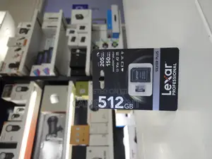 Lexar 512gb Professional Silver Plus Uhs-I Micro Memory With Adapter