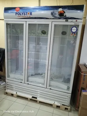 Polystar 3-door Showcase Refrigerator