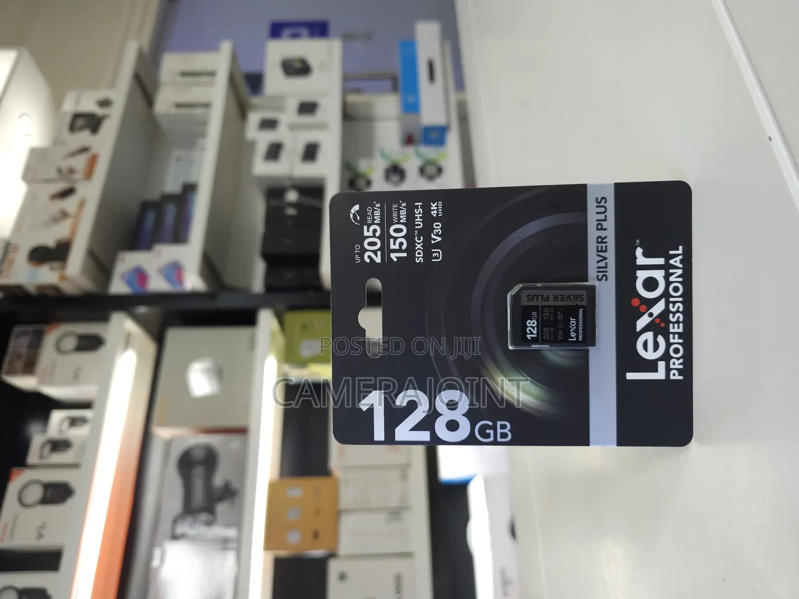 Lexar 128gb Professional Silver Plus Uhs-I SDXC Memory Card