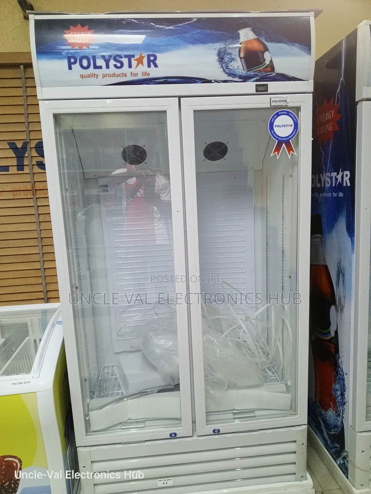 Polystar Side By Side Showcase Refrigerator/Chiller