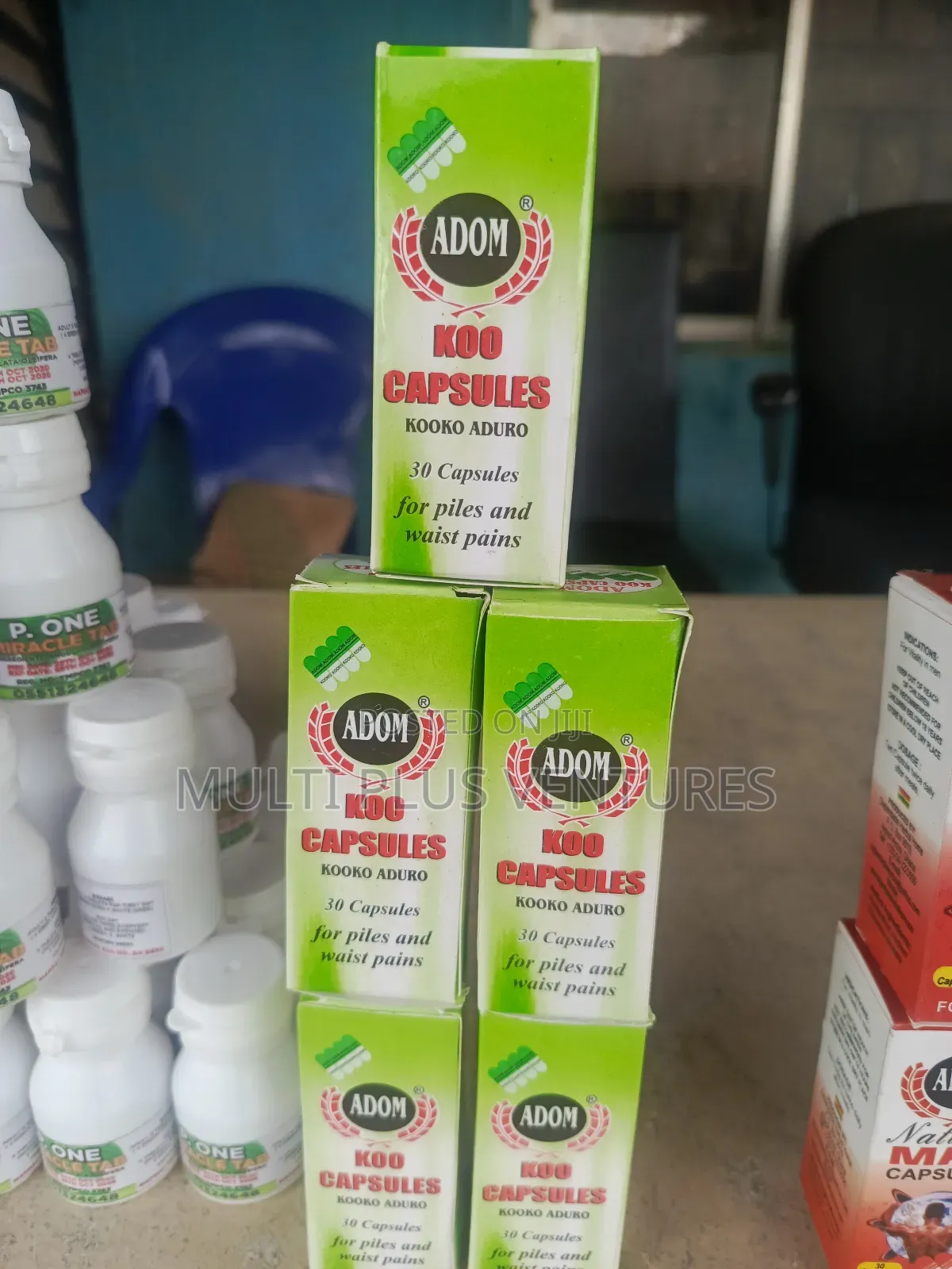 Adom Koo Capsules Mixtures