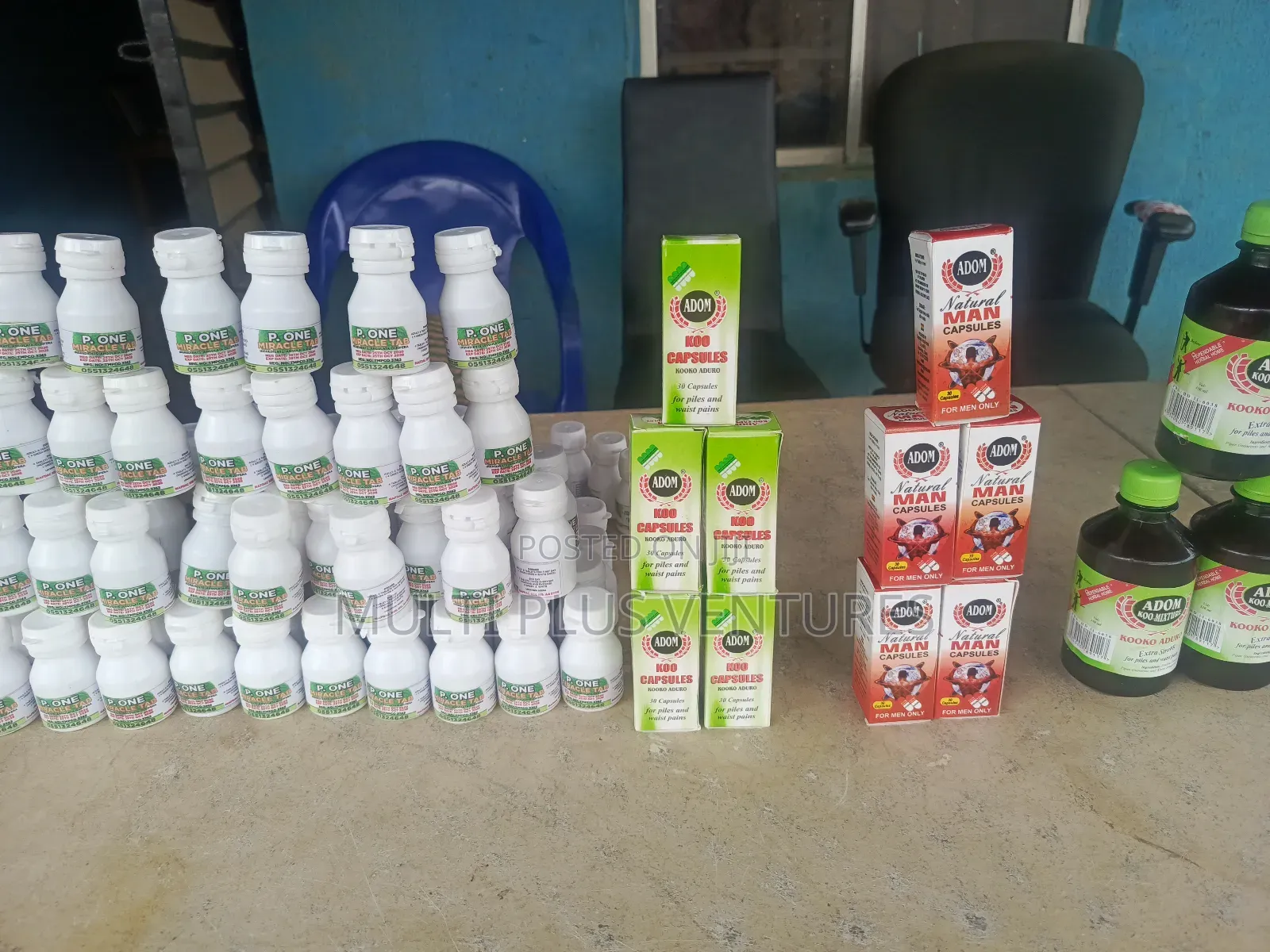 Adom Koo Capsules Mixtures