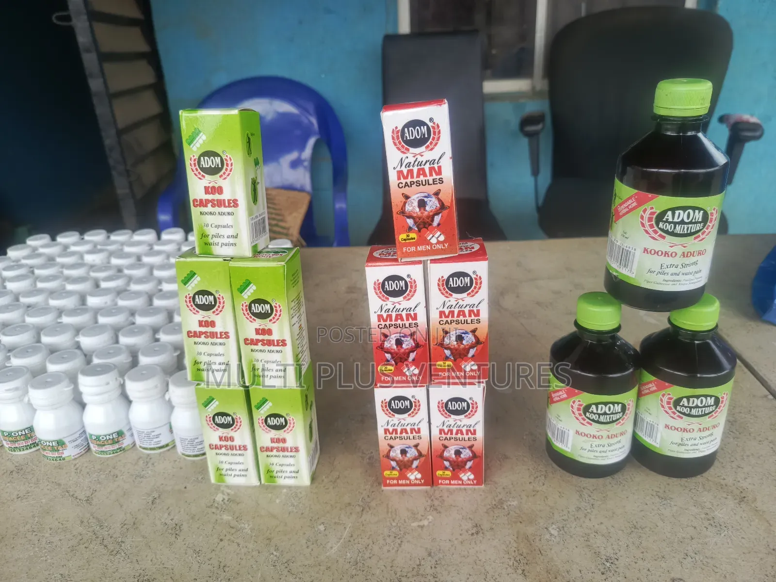 Adom Koo Capsules Mixtures