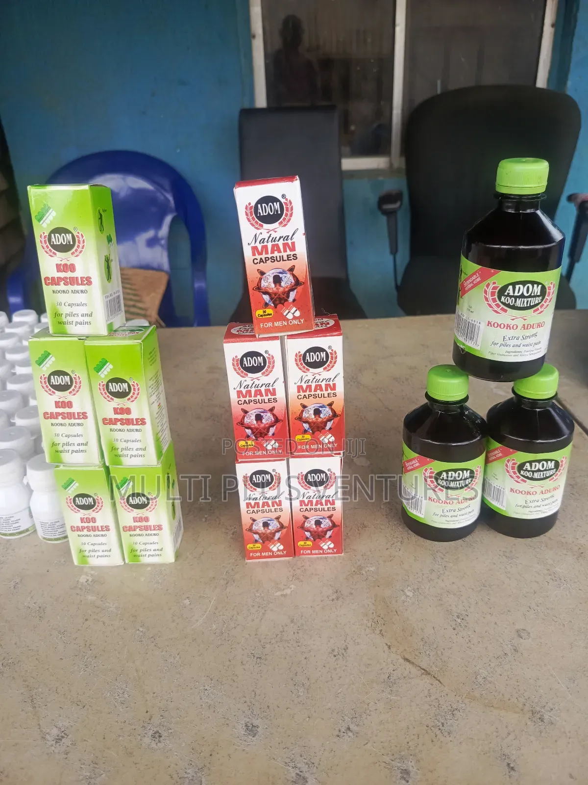 Adom Koo Capsules Mixtures
