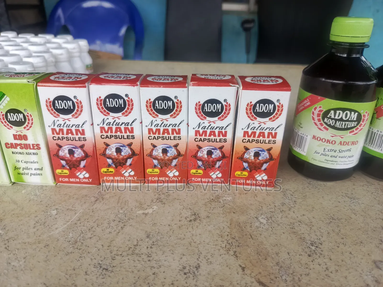 Adom Koo Capsules Mixtures
