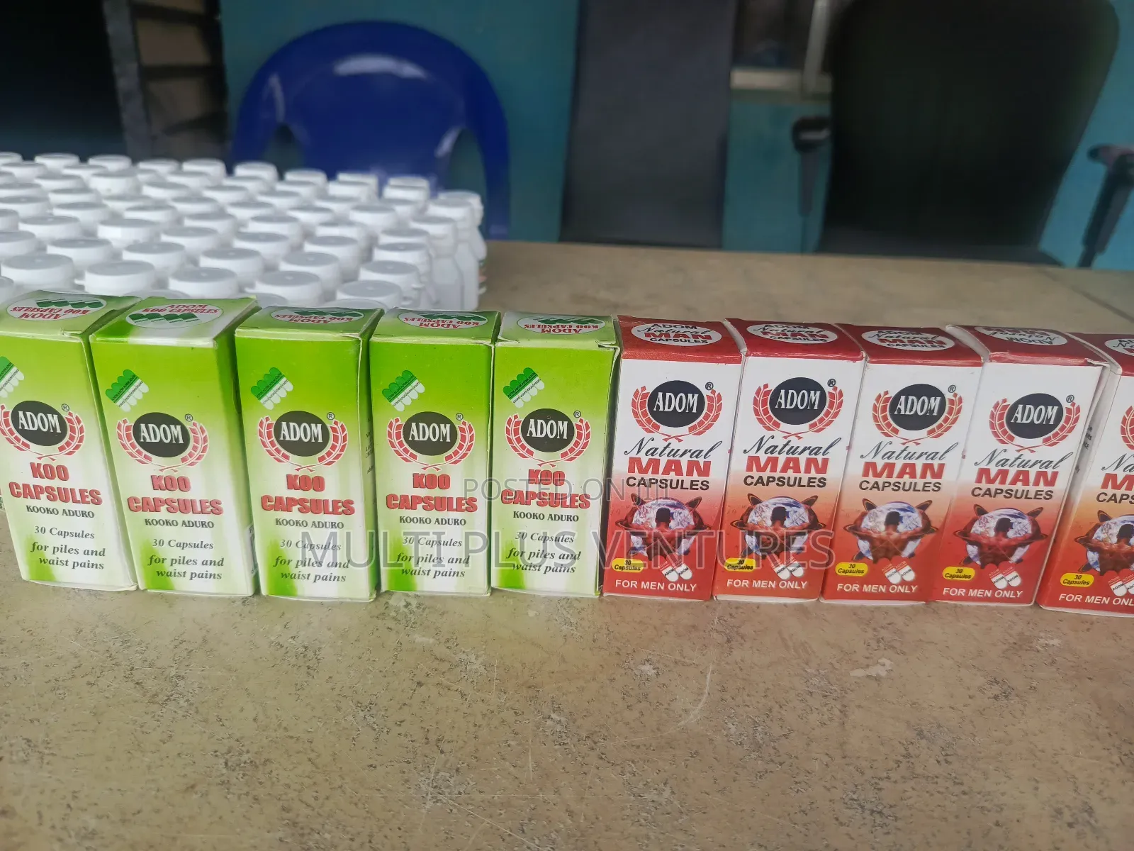 Adom Koo Capsules Mixtures